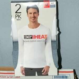 32 Degrees Men's Heat Tee, 2-pack
